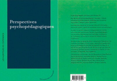 Ouvrage collectif : Formateurs du D.U de psychopédagogie clinique de Université Paris Cité (2023)